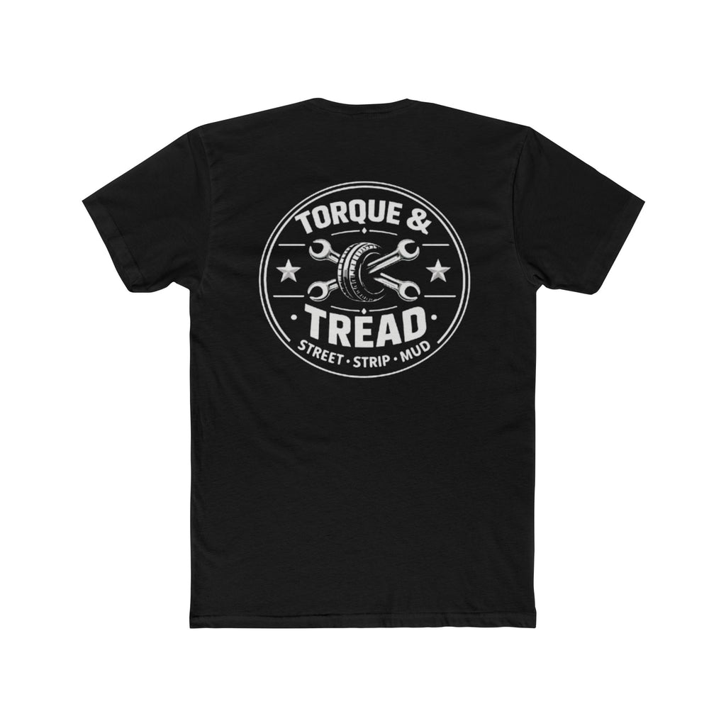 Torque & Tread Crew Tee — Automotive Wrench Logo T-Shirt