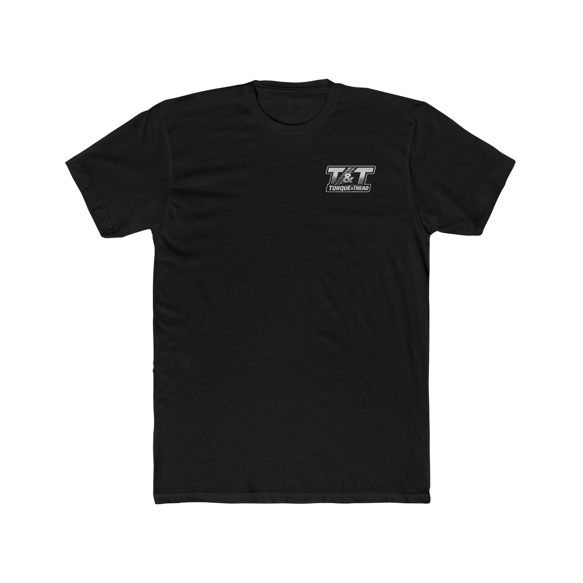 Torque & Tread Crew Tee — Automotive Wrench Logo T-Shirt